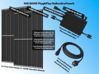 800W Balkonkraftwerk mit 900W Solarmodul-Leistung PV Anlage WiFi Dresden - Weixdorf Vorschau