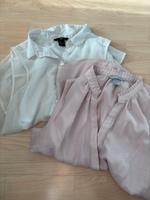 2er Set ärmellose Bluse Gr. 40 H&M weiß / rosa Bayern - Bürgstadt Vorschau