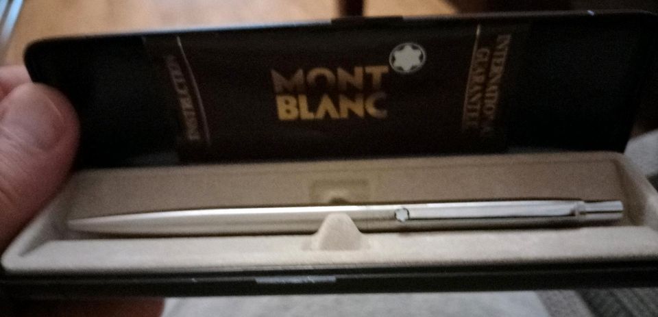 Mont Blanc Kugelschreiber in Kirchhain