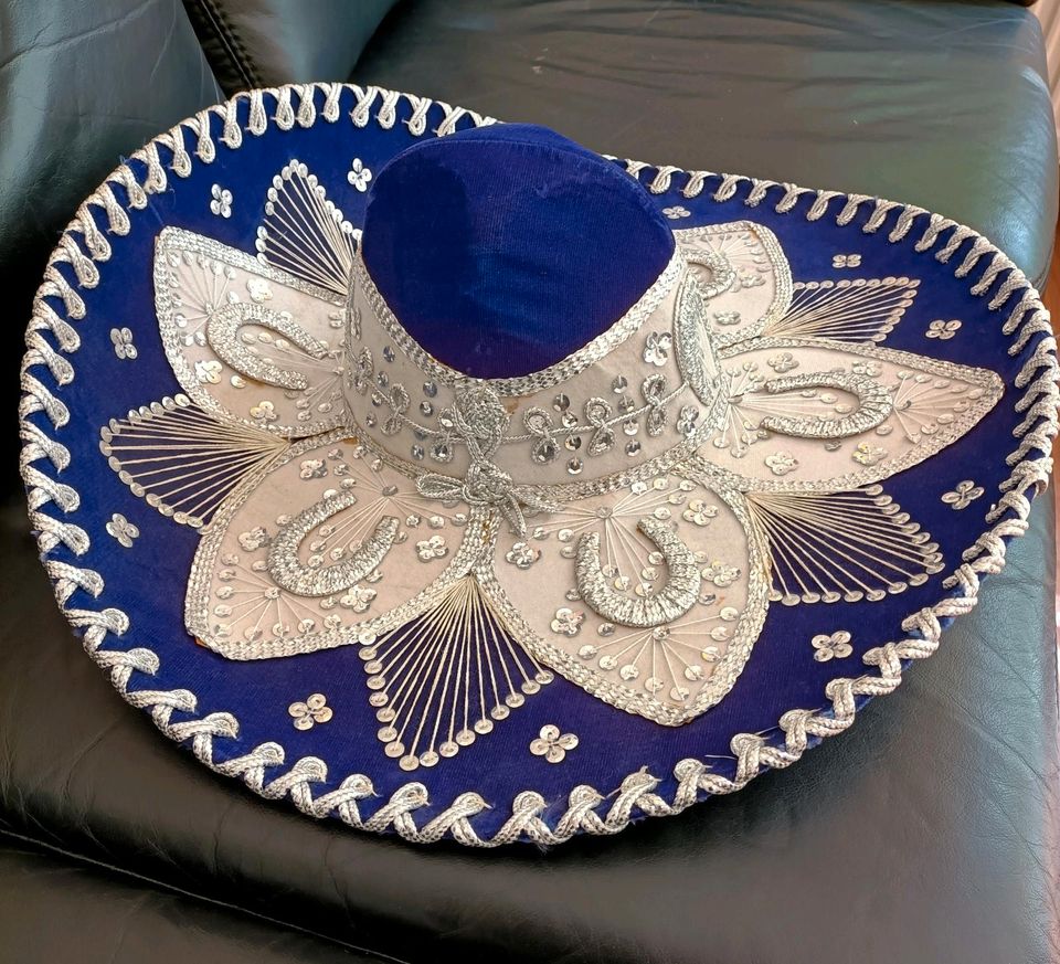 Sombrero, Original, Mexico 60 cm Durchmesser, Karneval, Fasching in Berlin