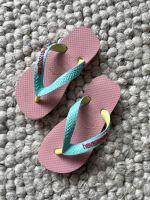 Flip Flop havaianas Mädchen lila türkis 25 26 Sandalen Baden-Württemberg - Ulm Vorschau