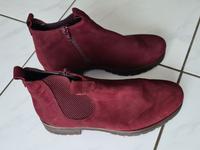Gabor Damen Stiefeletten Chelsea Boot Comfort-G Gr. 5 (38) rot Hessen - Wölfersheim Vorschau