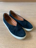 COS Slipper Ballerina navy blau Leder Gr.40 Sachsen-Anhalt - Halle Vorschau