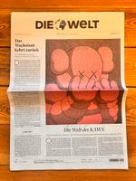Kaws x Die Welt Handsignierte Zeitung Warhol Hirst Invader Banksy Berlin - Mitte Vorschau