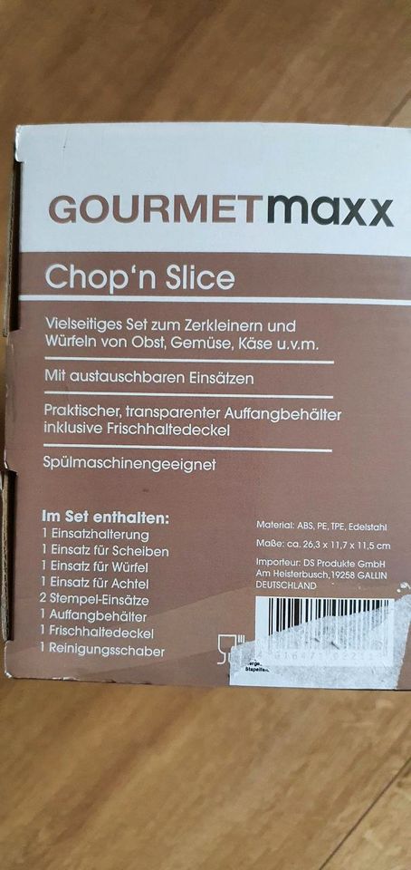 Genius Nicer Dicer Twist ❤️ Chopn Slice Allesschneider in Schönfließ b Oranienburg