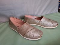 TOMS Alpargata Gold Glitzer Gr. 38 Brandenburg - Gransee Vorschau