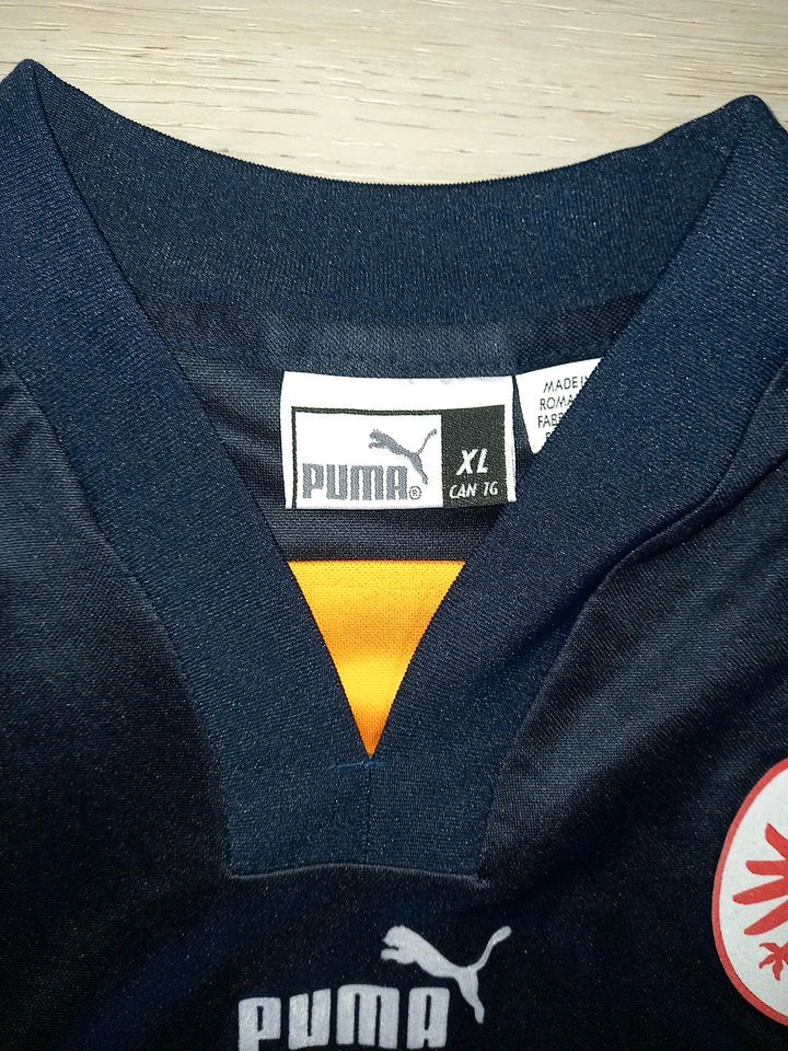 Eintracht Frankfurt Trikot , Genion 3te Version,blau ,selten in Hagen im Bremischen