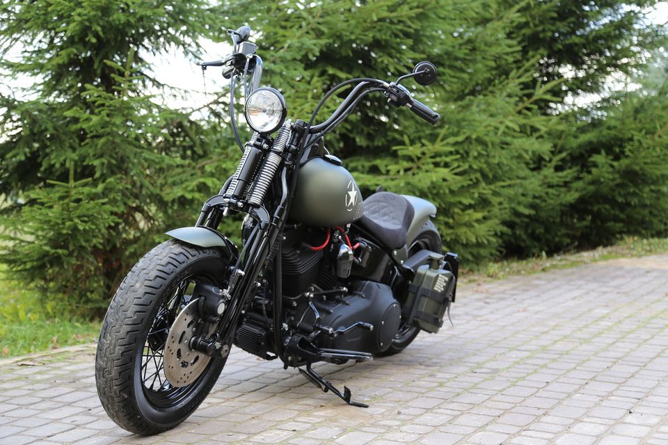 ⚡HARLEY DAVIDSON 2008 FLSTSB CROSS BONES Twin Cam 96⚡ in Königstein im Taunus