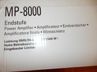Renforcé MP-5000/8000 PA Verstärker ( Endstufe ) u. Zubehör Nordrhein-Westfalen - Recklinghausen Vorschau