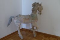 Nostalgie Pferd Holzpferd Pferdefigur groß Kunstgalerie 700 DM Dortmund - Persebeck Vorschau