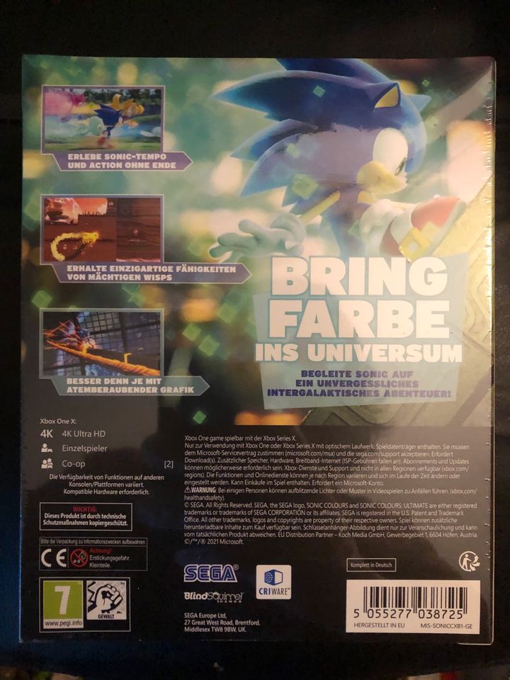 Sonic Colours Ultimate für Xbox Neu in Hamburg