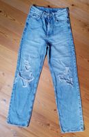 H&M Jeans loose straight high waist Gr 34(36) Baden-Württemberg - Marbach am Neckar Vorschau