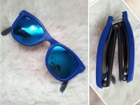 RAY BAN 0RB4105 Wayfarer Folding faltbare Sonnenbrille in Blau Pankow - Prenzlauer Berg Vorschau