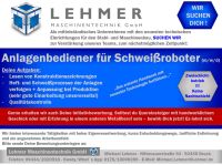 Anlagenbediener für Schweißroboter (m/w/d) – 92436 Bruck Bayern - Bruck Vorschau