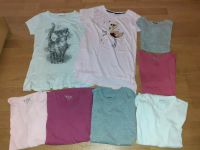 Basic Tshirt uni einfarbig rosa pink grau Mädchen 134/140 Düsseldorf - Gerresheim Vorschau