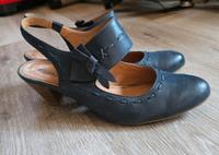 Pumps von Tamaris Gr. 41, blau, Leder Niedersachsen - Achim Vorschau