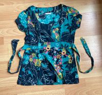 Tunika Bluse Blusenshirt New Look blau Blumen bunt Gr. 38 Wuppertal - Cronenberg Vorschau