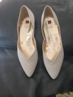 Neu högl Damen gr.4.5 (gr.38) Ballerina weiß Perlmutt Leipzig - Knautkleeberg-Knauthain Vorschau