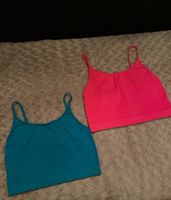 Croptops pink und blau Saarland - Saarlouis Vorschau