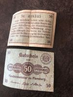 Gutschein 50 Pfennig Handelskammer zu Flensburg Schleswig-Holstein - Hemdingen Vorschau
