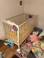 TOP Kinderbett Babybett Gitterbett IKEA 70x140 weiß inkl.Matratze Stuttgart - Zuffenhausen Vorschau