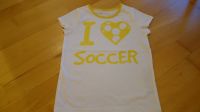 ESPRIT Mädchen Shirt Gr. 104/110 I Love Soccer / Fußball *wie NEU Bayern - Döhlau Vorschau