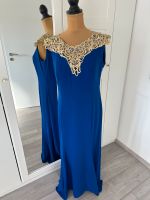 Abendkleid Ballkleid blau Gold gr 42 Bayern - Kaufbeuren Vorschau