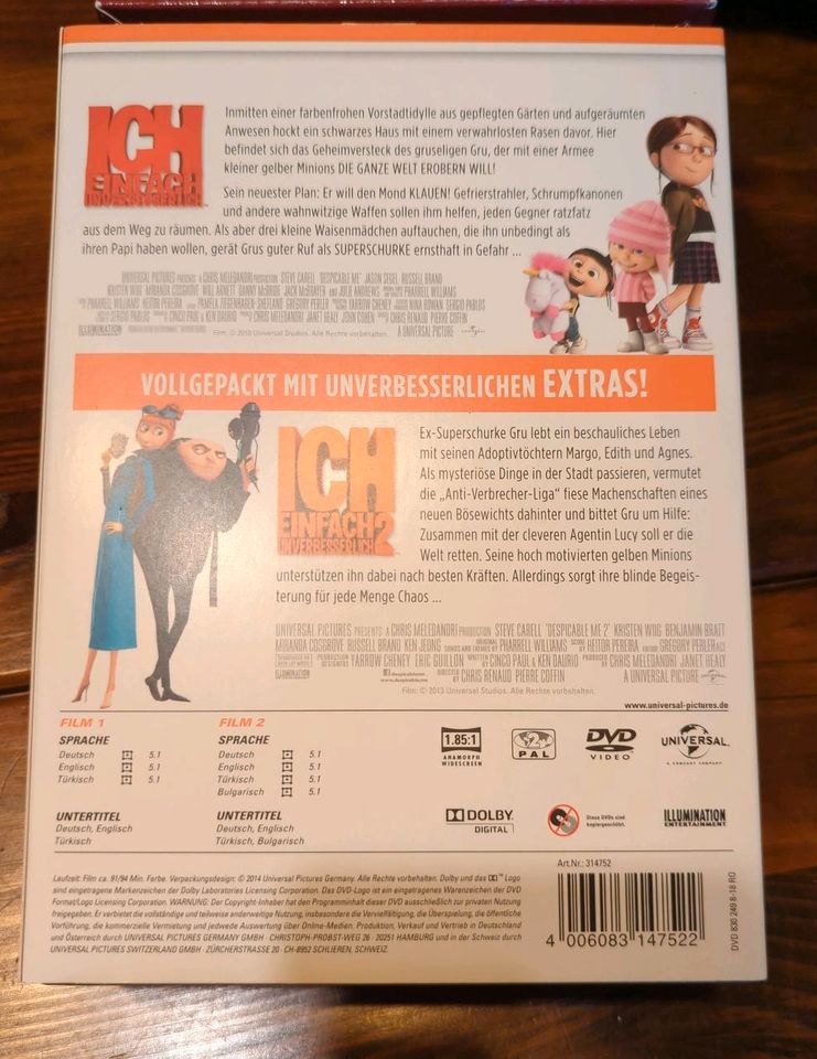 DVD Box - Ich einfach unverbindlich 1&2 - Minions in Kakenstorf