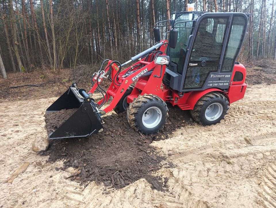 Farmer 888 Yanmar Motor Radlader Hoflader Kingway in Frankfurt am Main