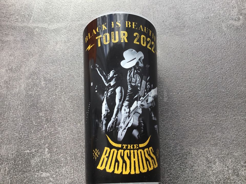 THE BOSSHOSS Star Cup Fan Becher 2004-2024 Jubiläum Set in Isernhagen