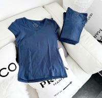 Primark V-Neck T-Shirt Shirt blau Stretch Figurbetont Gr. 38, Neu Rheinland-Pfalz - Kaiserslautern Vorschau