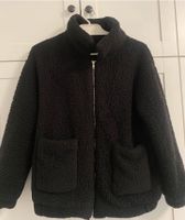 Schwarze Teddy-Jacke Düsseldorf - Bilk Vorschau