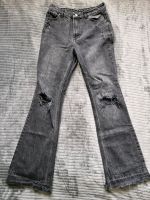 Low Waist Jeans Bershka Denim Größe 165/66A Schwarz Mecklenburg-Vorpommern - Stralsund Vorschau