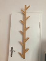 Garderobe Bambus Holz 10 Wandhaken Kleiderhaken Baum München - Sendling-Westpark Vorschau
