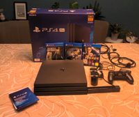 PS4 Pro, 1TB, OVP, Kamera, Ladestation, Controller, 3 Spiele Niedersachsen - Stuhr Vorschau