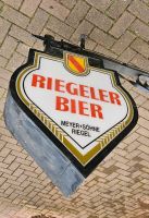 Biete beleuchtete Riegeler Bier Wirtschaftsreklame Baden-Württemberg - Teningen Vorschau