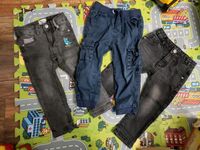 Jungen Kleiderpaket Hosenpaket 92,Jeans,Cargohose,grau,Dino Nordrhein-Westfalen - Herne Vorschau