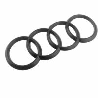 Audi Ringe Emblem Logo Aufkleber Heckklappe Schwarz Matt NEU Hamburg - Bergedorf Vorschau