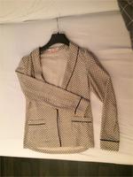Damenblazer von Scotch & Soda/ Schwarz Weiß Größe 2 (38 / M) Hamburg-Nord - Hamburg Barmbek Vorschau