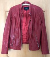 Lammnappa Lederjacke / Größe 42 Hessen - Herbstein Vorschau