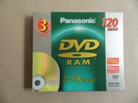 3 PANASONIC DVD RAM ROHLINGE 120 MIN / 4,7 GB Nordrhein-Westfalen - Herne Vorschau