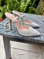 Damen Velours Schuhe zum Hochbinden 39 Kreis Pinneberg - Wedel Vorschau