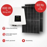 Premium Balkonkraftwerk - 600 Watt - 820 Wp PV Anlage Solarzelle Sachsen-Anhalt - Pouch (Muldestausee) Vorschau