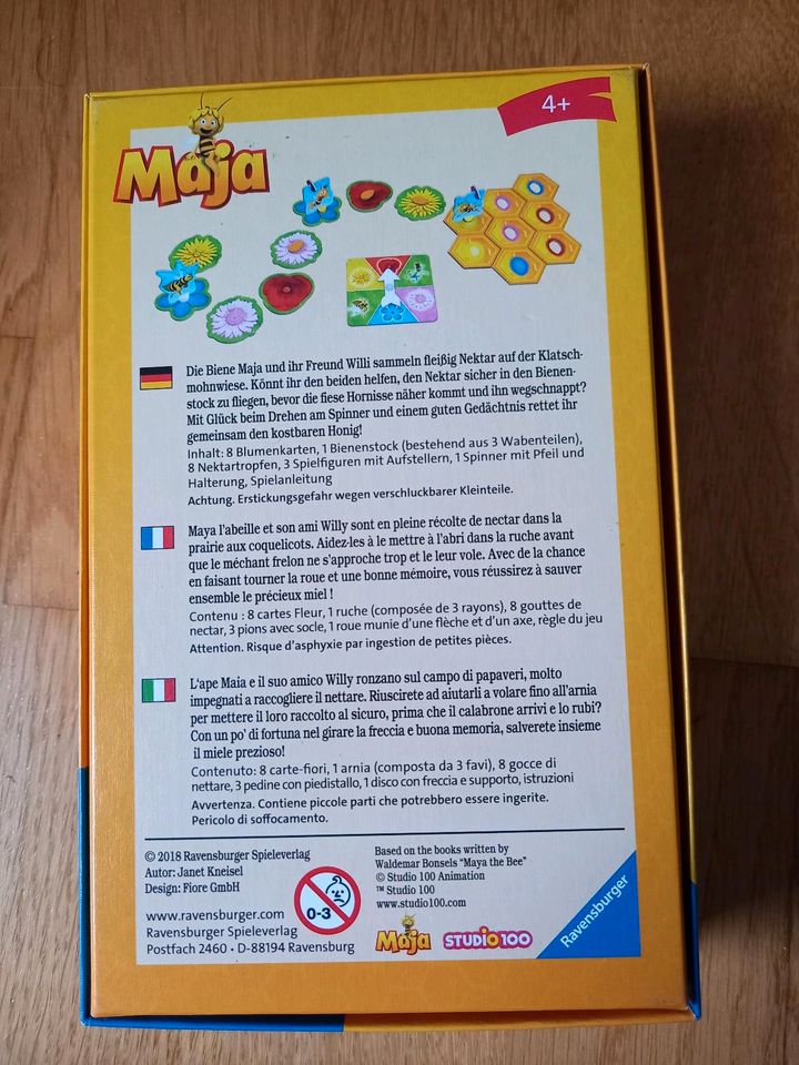 Biene Maja Mitbringspiel Ravensburger in Nienburg (Weser)