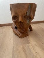 Totenkopf aus Holz Bayern - Meeder Vorschau