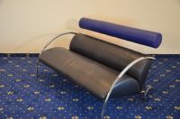 COR Zyklus Sofa - Leder schwarz/ blau - chrome - Peter Maly Nordrhein-Westfalen - Willich Vorschau