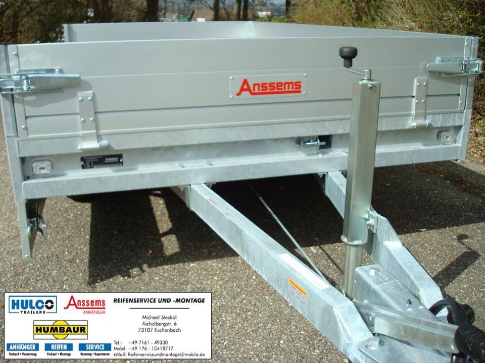 Anssems ASX2000-325x178x30, Anhänger m. Rampen, Hochlader, neu in Hechingen