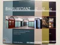 Fachzeitschrift BAUSUBSTANZ - Jahr 2012 - vier Hefte Altona - Hamburg Bahrenfeld Vorschau