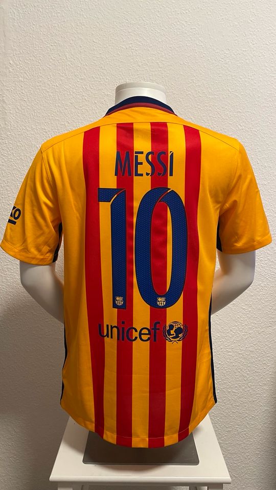 Original FC Barcelona Trikot | Messi 10 | 2015 2016 | M | Away in Berlin