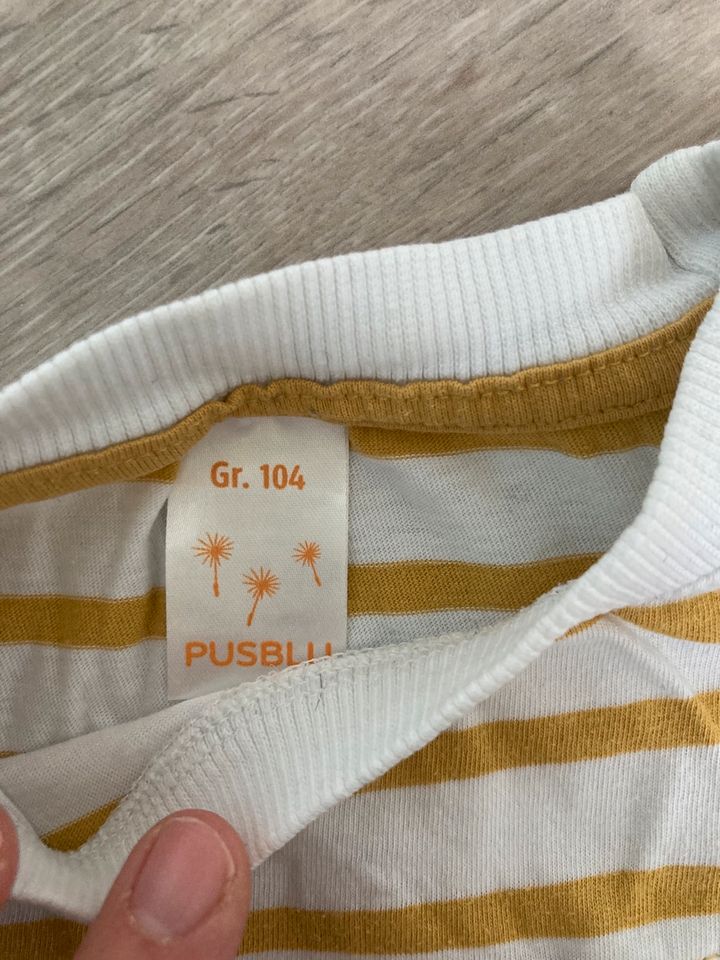 T-Shirt Gr. 98/104 + 104 H&M + Pusblu - Zwillinge in Volkmarsen